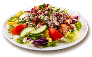 Hähnchenbrust Salat