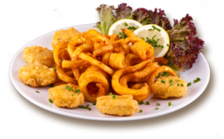 Chicken Nuggets 6 Stk. mit Beilage