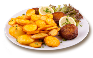 Hähnchenfrikadellen 3 Stk.